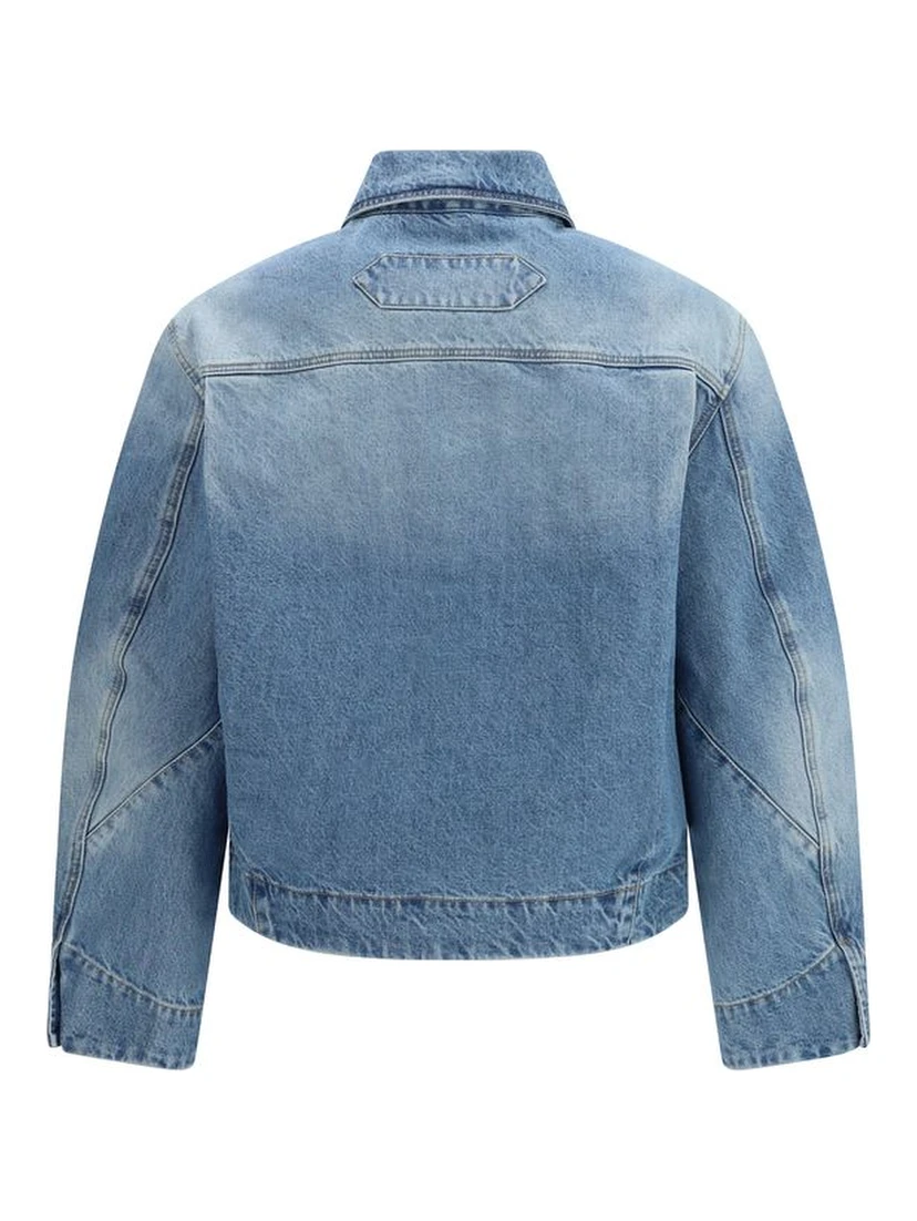 Blue Polyamide Clothing
