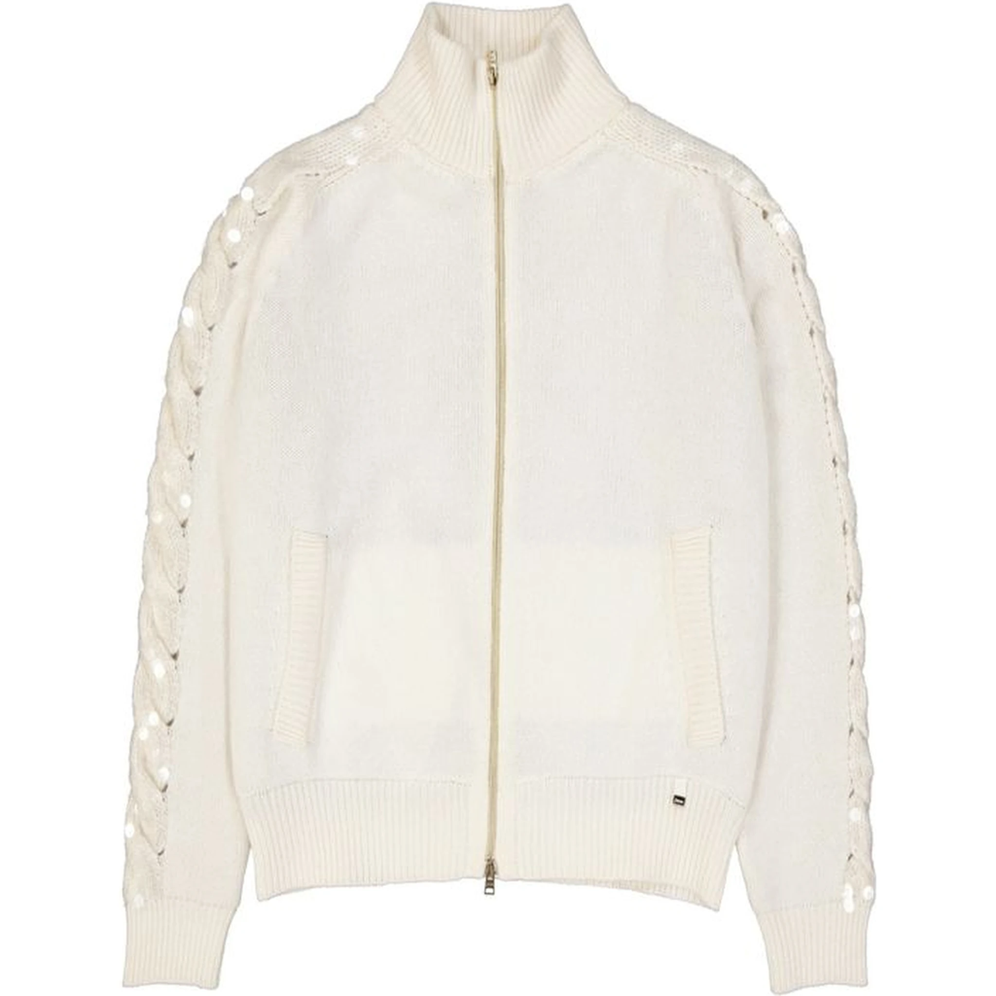 White Cashmere Cardigan