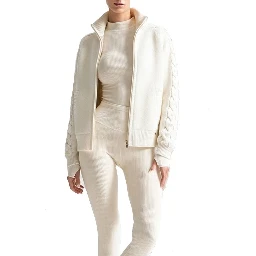 White Cashmere Cardigan