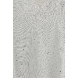 White Linen Sweatshirt