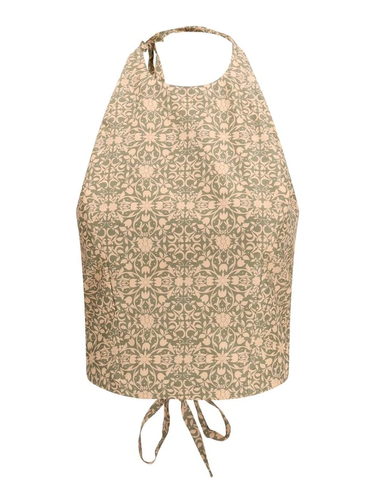 Multicolor Viscose Top