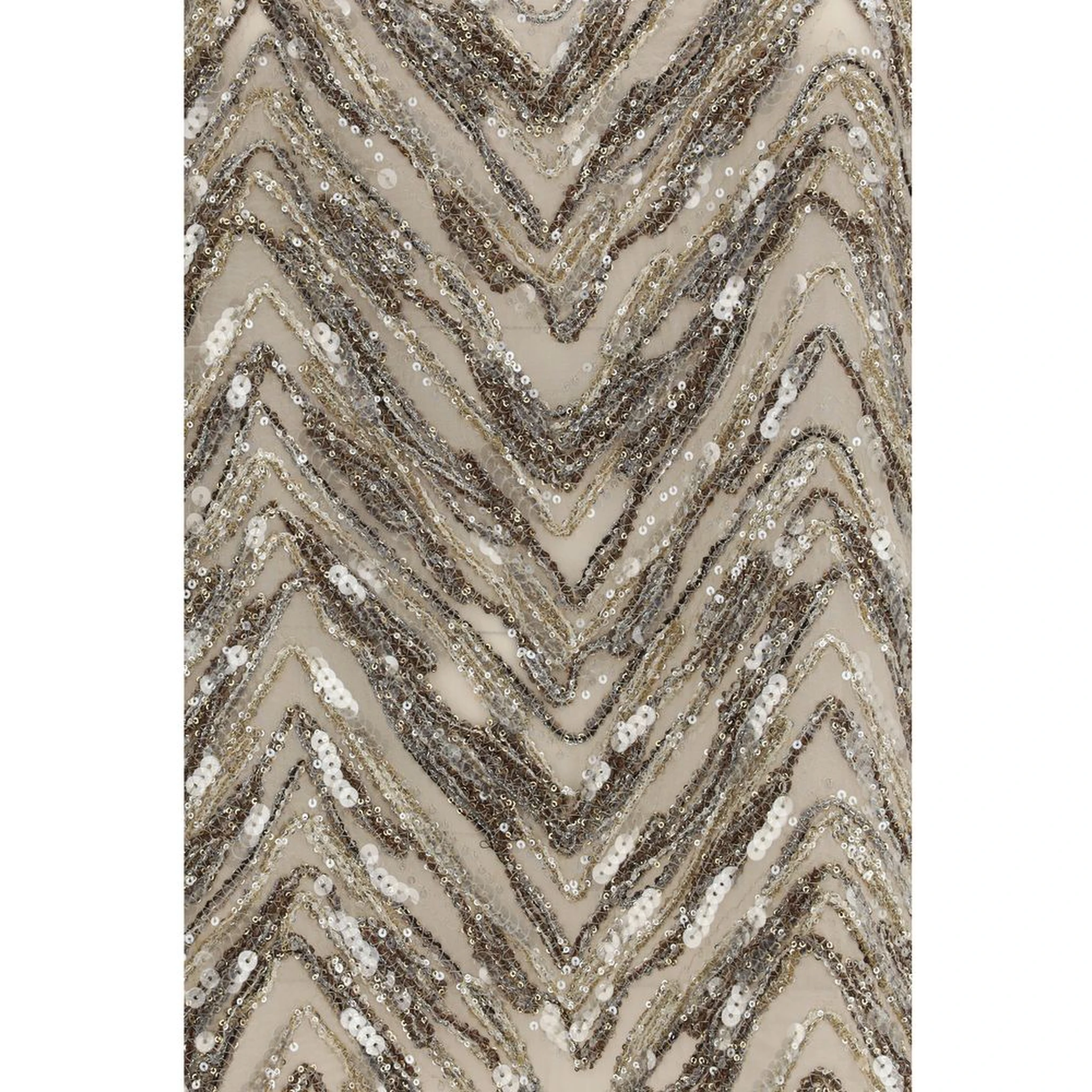 Beige Silk Top