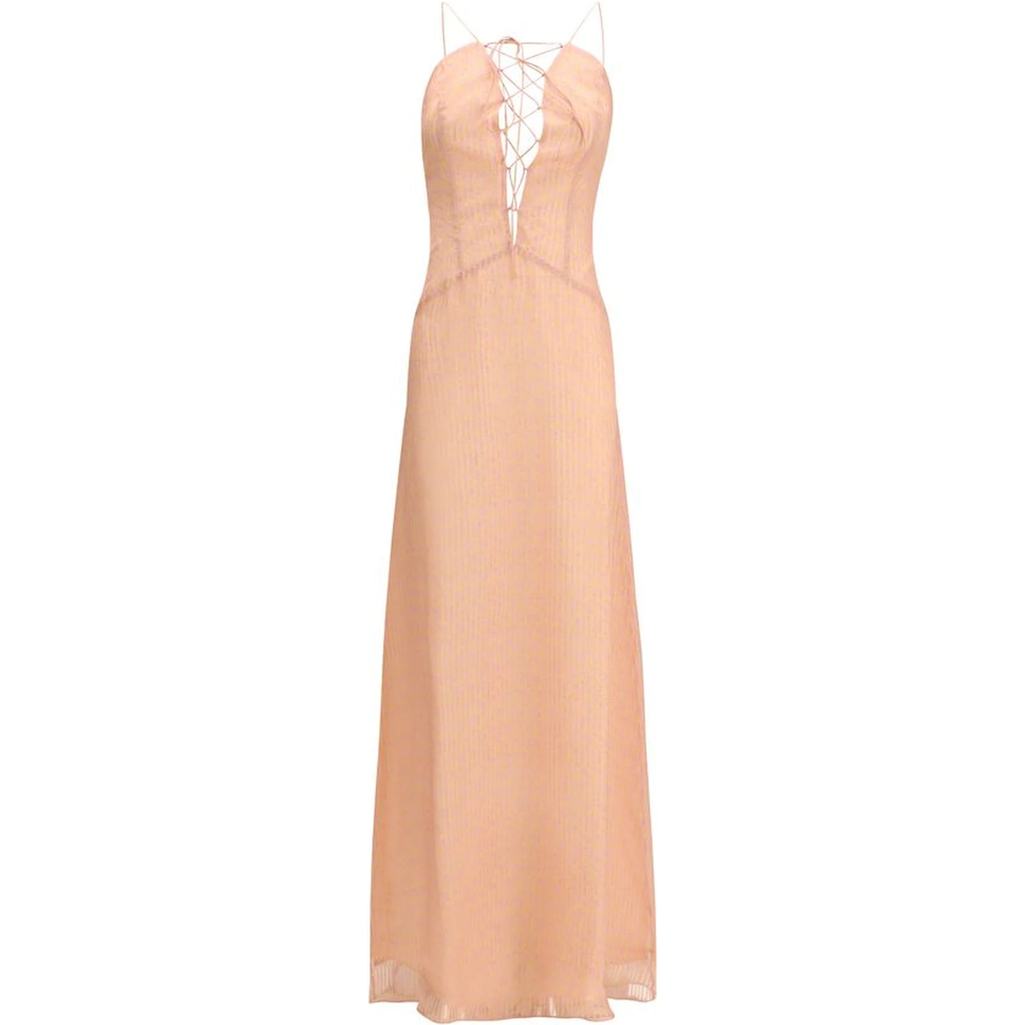 Multicolor Silk Casual Dress