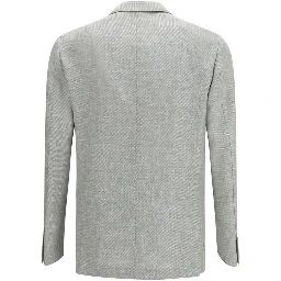 Bicolor Wool Blazer