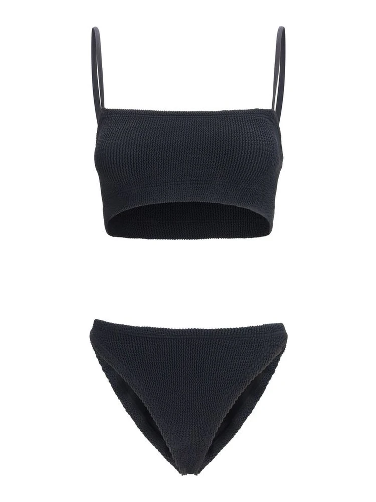 Black Polyamide Bikini