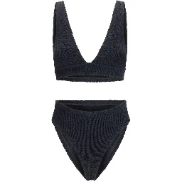 Black Polyamide Bikini