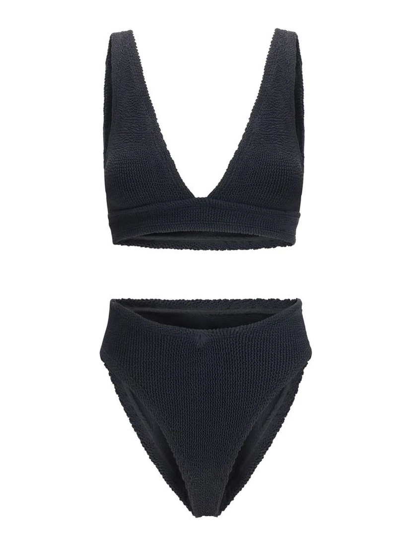 Black Polyamide Bikini