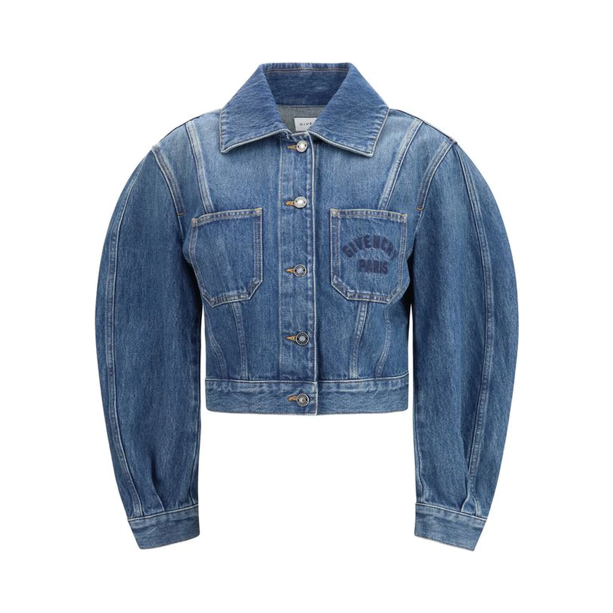 Blue Cotton Denim Jacket
