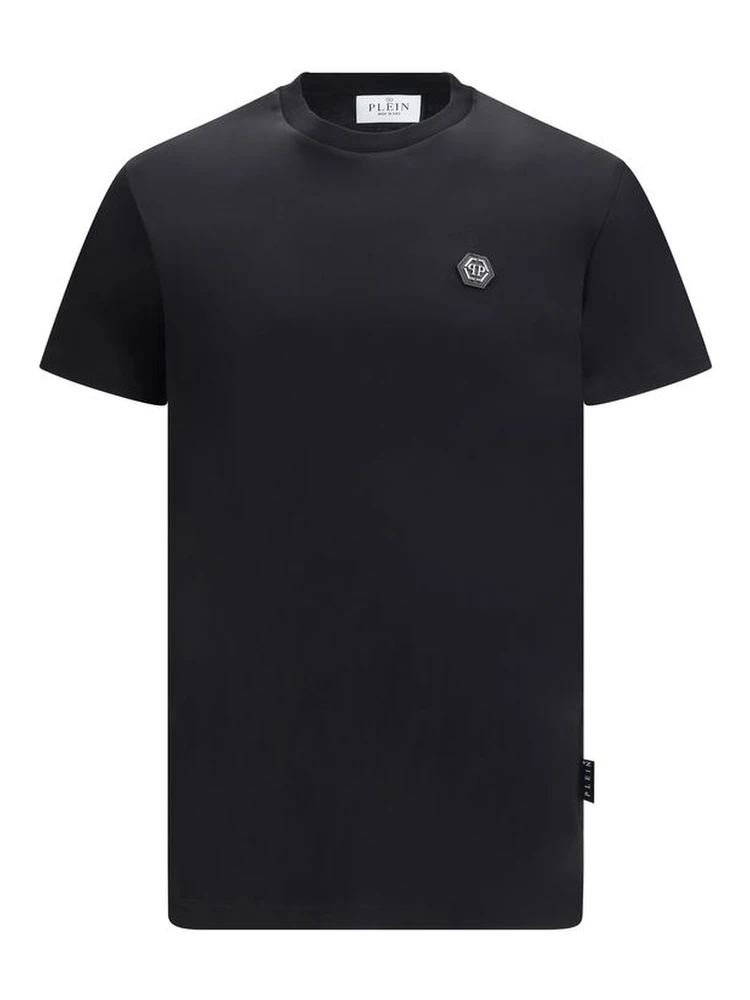 Black Cotton T-Shirt