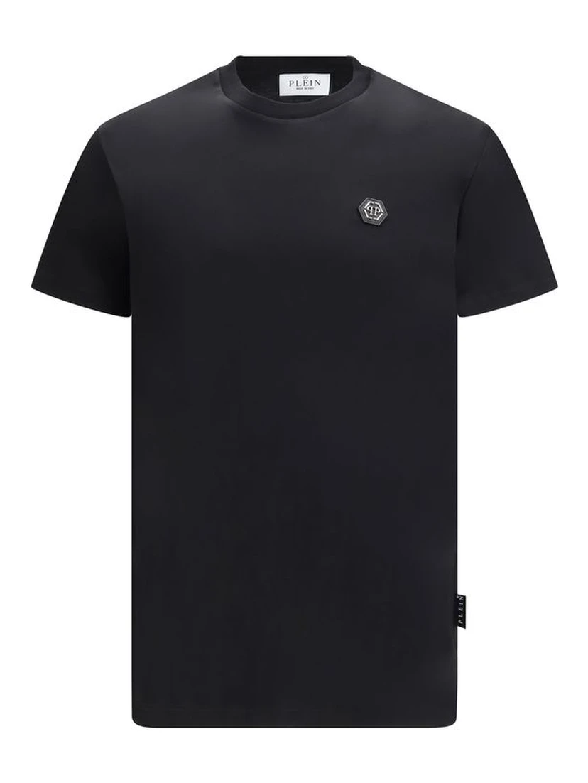 Black Cotton T-Shirt