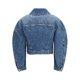 Blue Cotton Denim Jacket