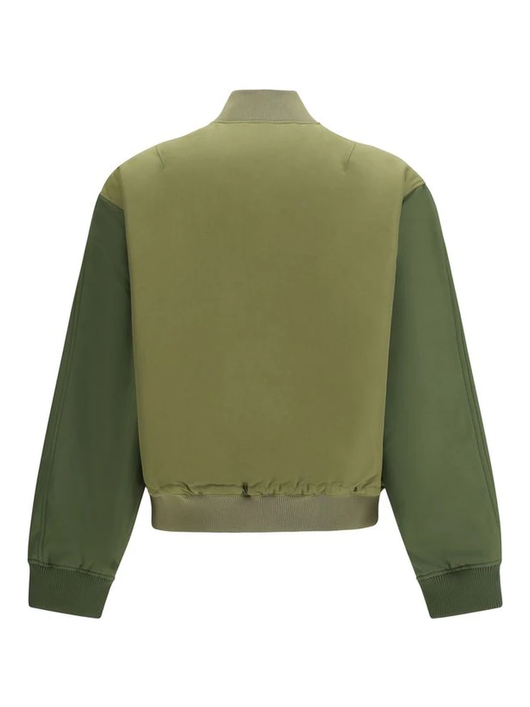 Bicolor Polyester Bomber alternative