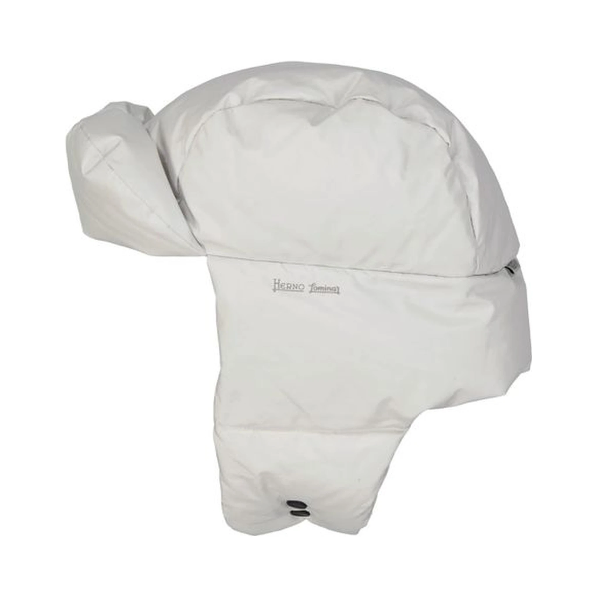 White Polyester Beanie