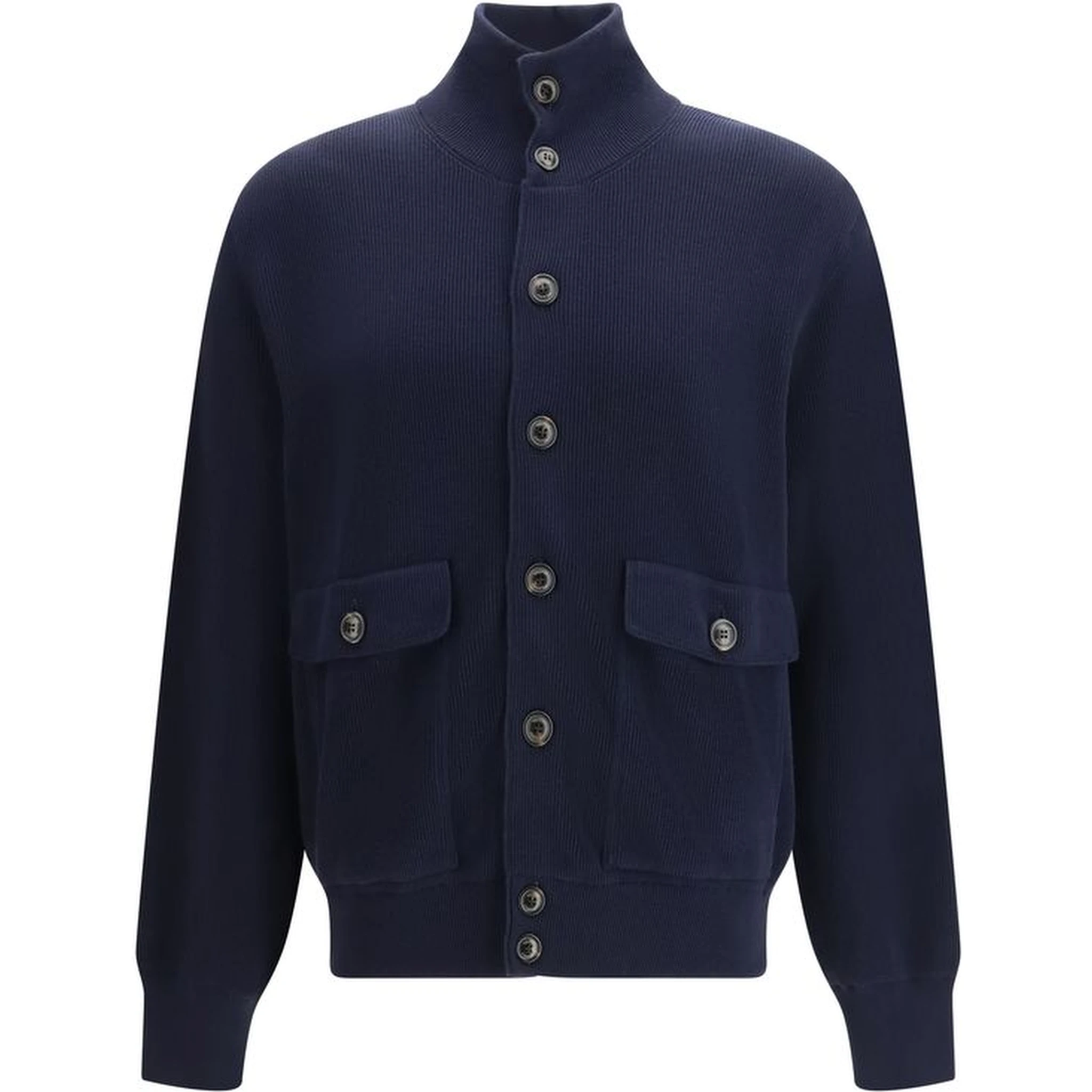 Blue Fleece Wool Jackets And Coat