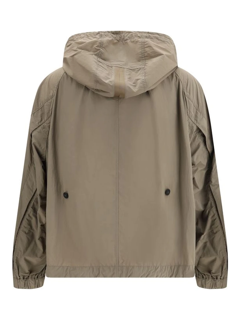 Bicolor Polyamide Shell Jacket