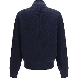 Blue Fleece Wool Jackets And Coat