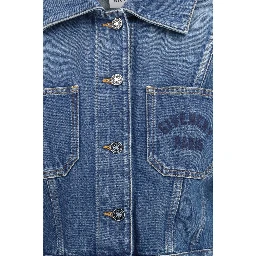 Blue Cotton Denim Jacket