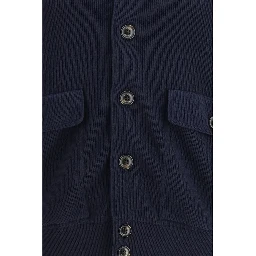 Blue Fleece Wool Jackets And Coat