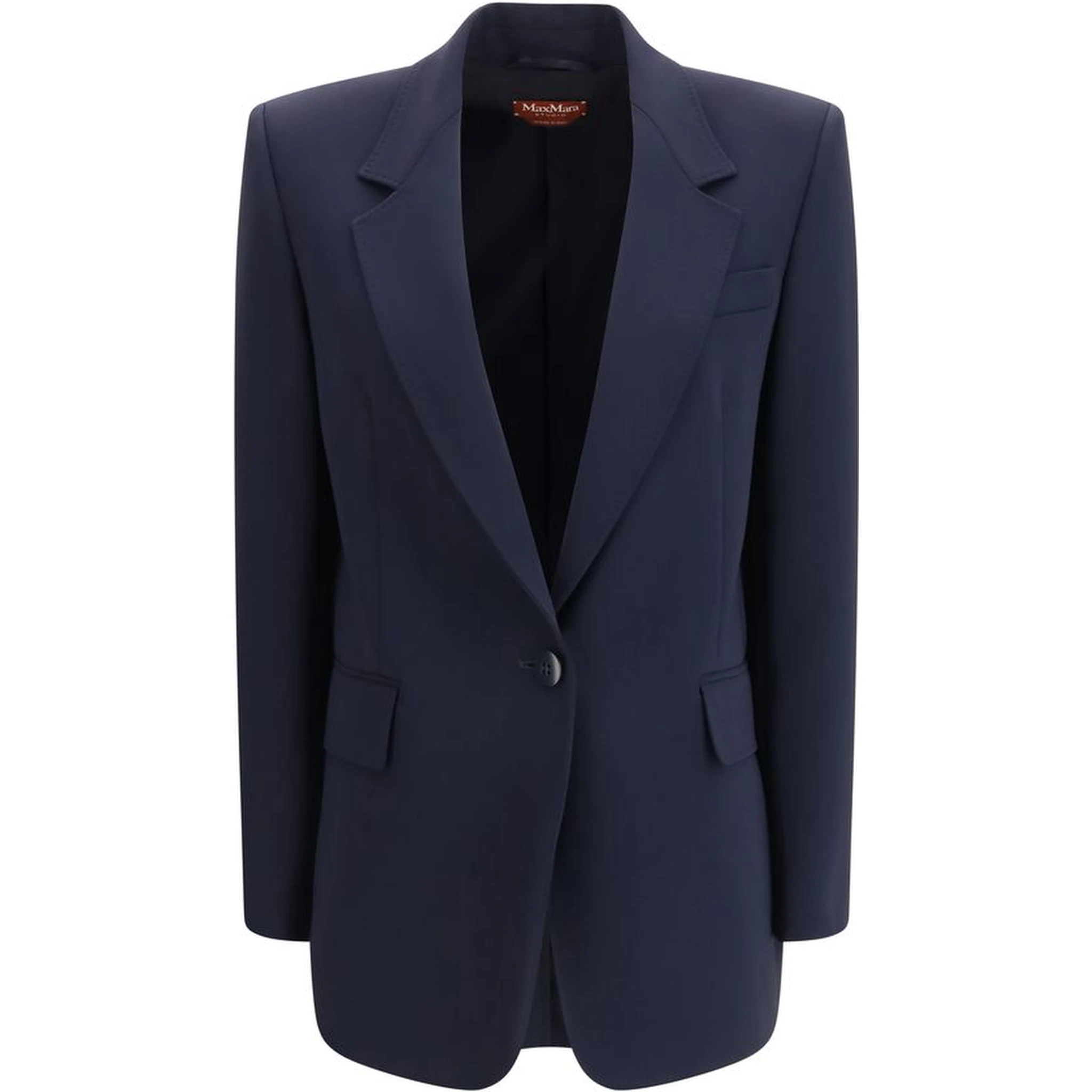 Blue Triacetate Blazer
