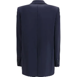 Blue Triacetate Blazer