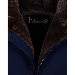 Blue Polyamide Coat
