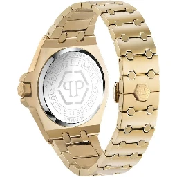 Gold Stainless Steel Dress Watch