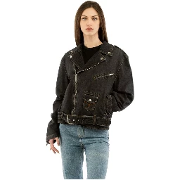 Multicolor Cotton Denim Jacket