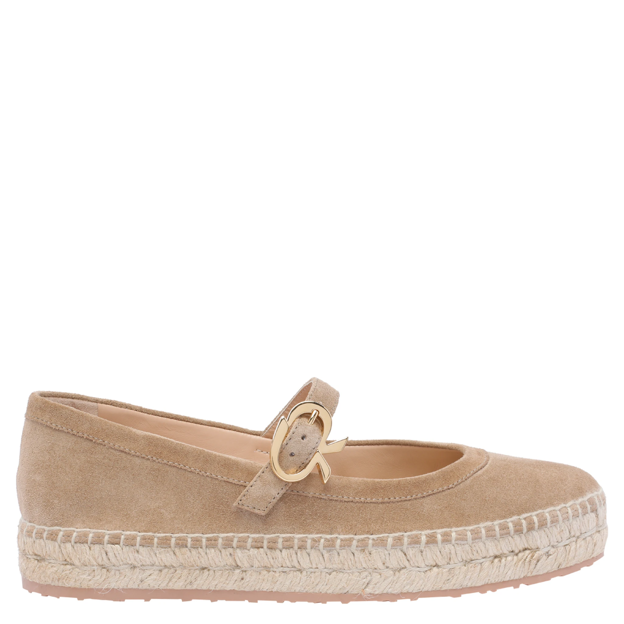 Gianvito Rossi Flat shoes Beige