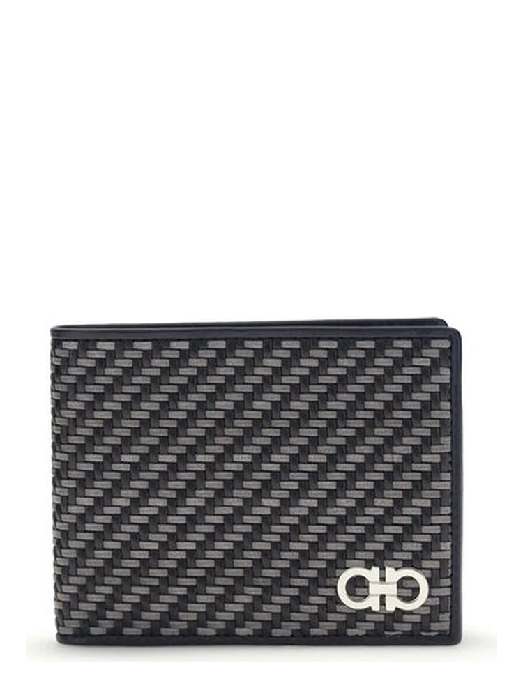 Gray Calf Leather Bos Taurus Wallet