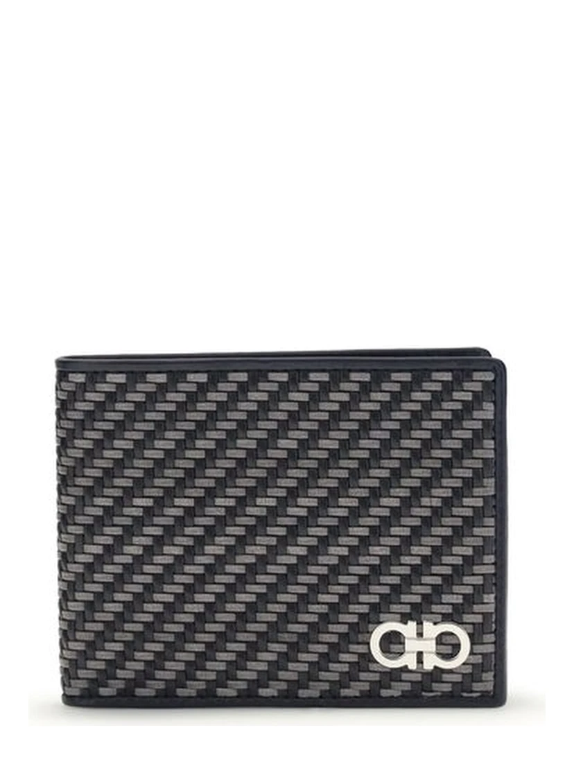 Gray Calf Leather Bos Taurus Wallet