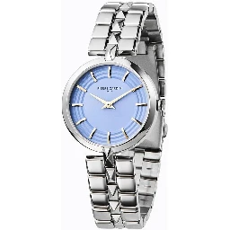 Gray Stainless Steel Dress Watch