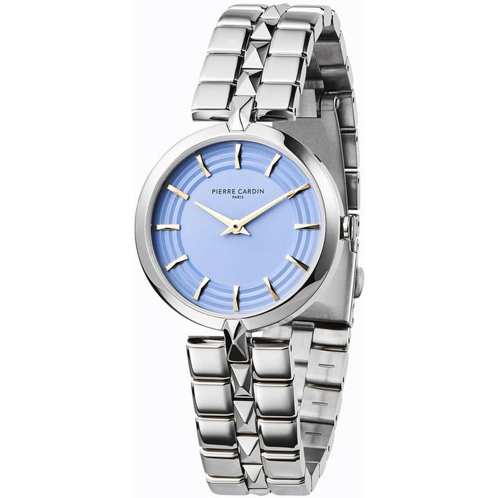 Gray Stainless Steel Dress Watch