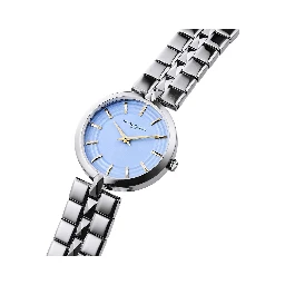 Gray Stainless Steel Dress Watch