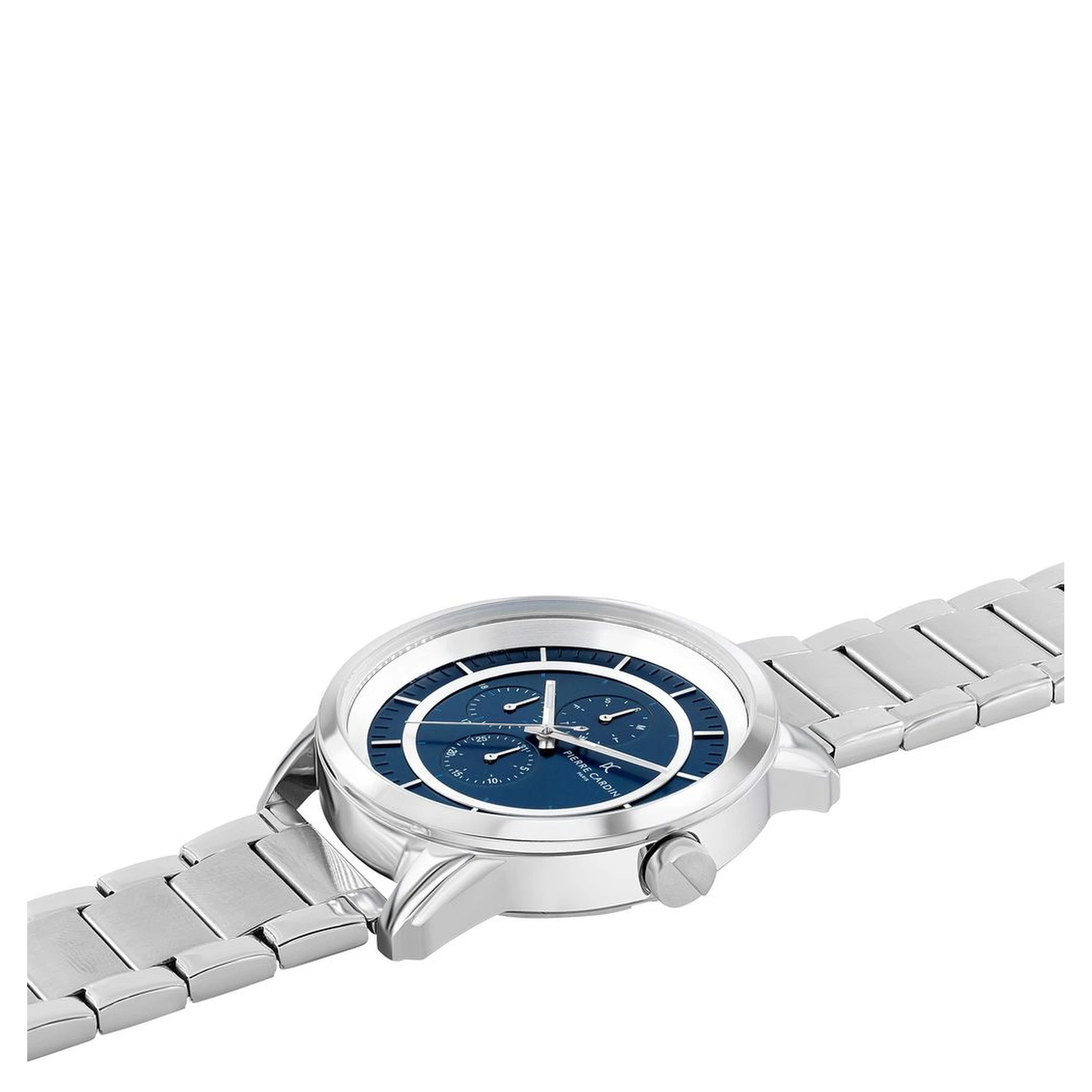 Gray Stainless Steel Dress Watch