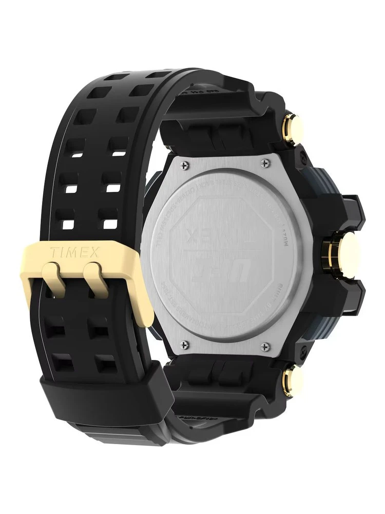 Black Rubber Sport Watch alternative