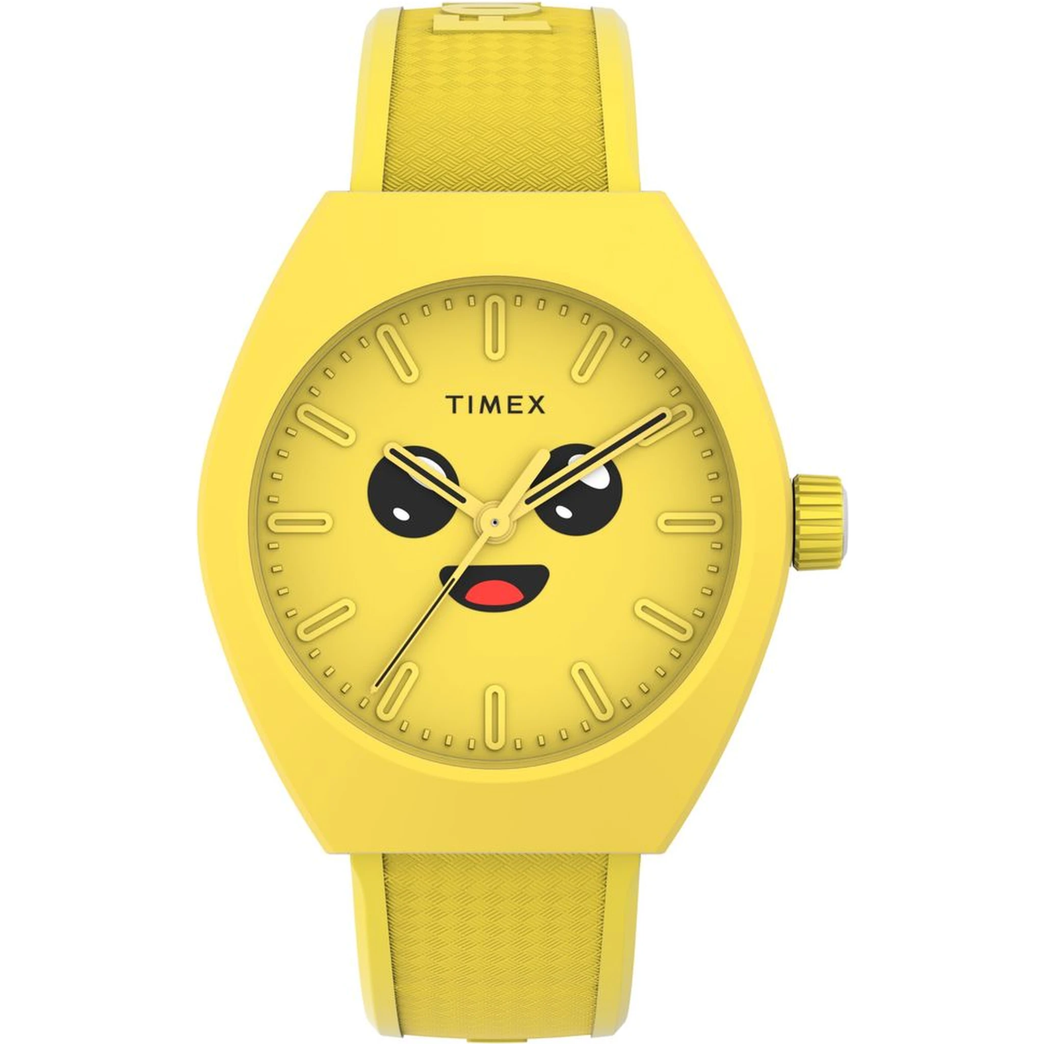 Bicolor Rubber Sport Watch