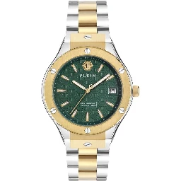 Gold Stainless Steel Dress Watch