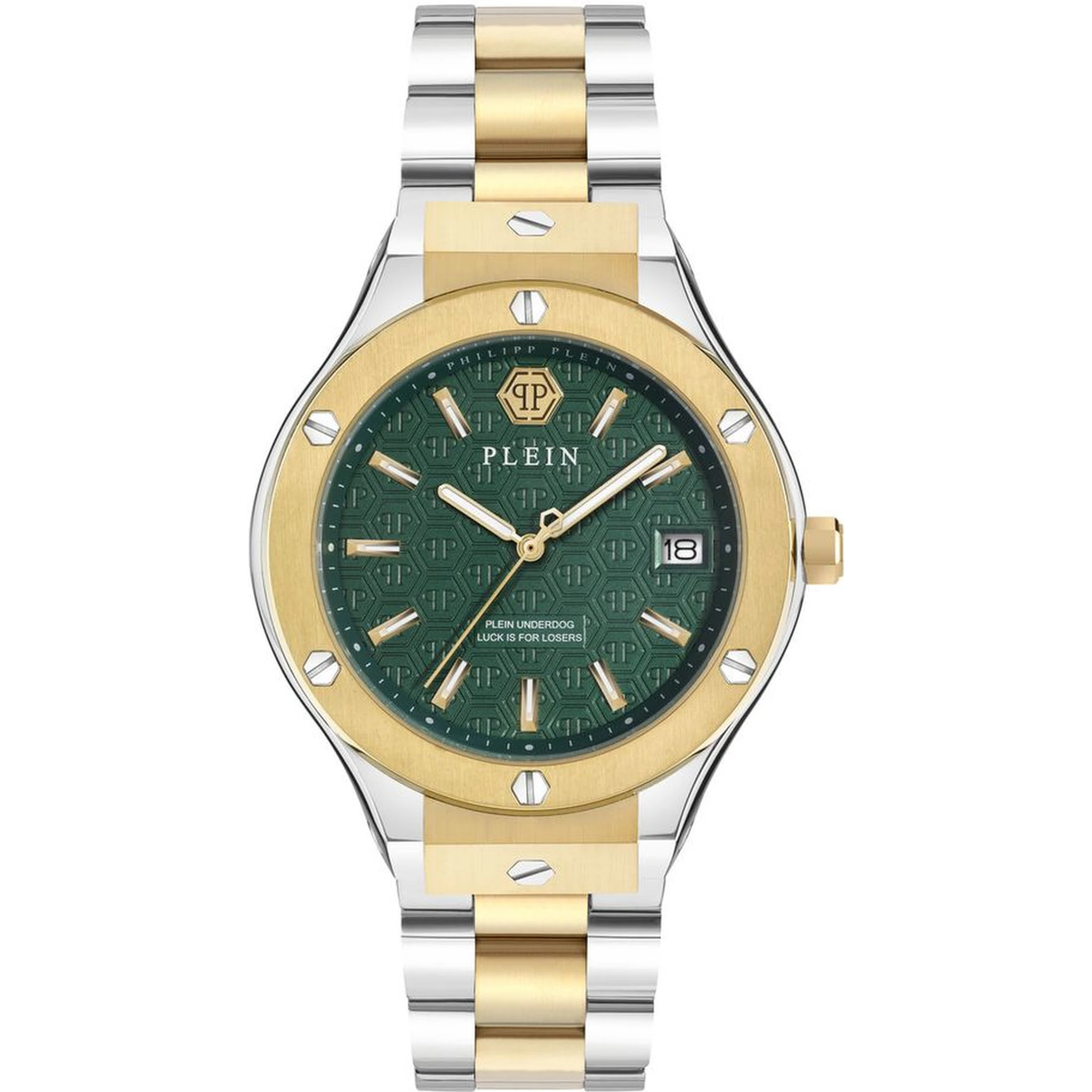 Gold Stainless Steel Dress Watch