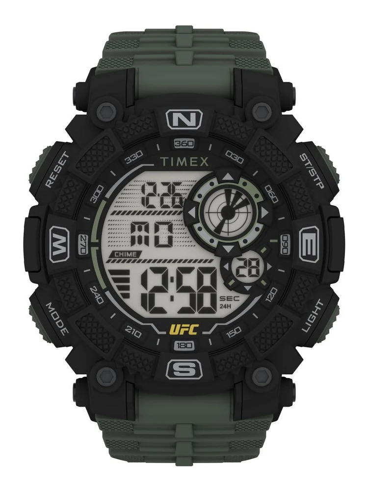 Bicolor Rubber Sport Watch