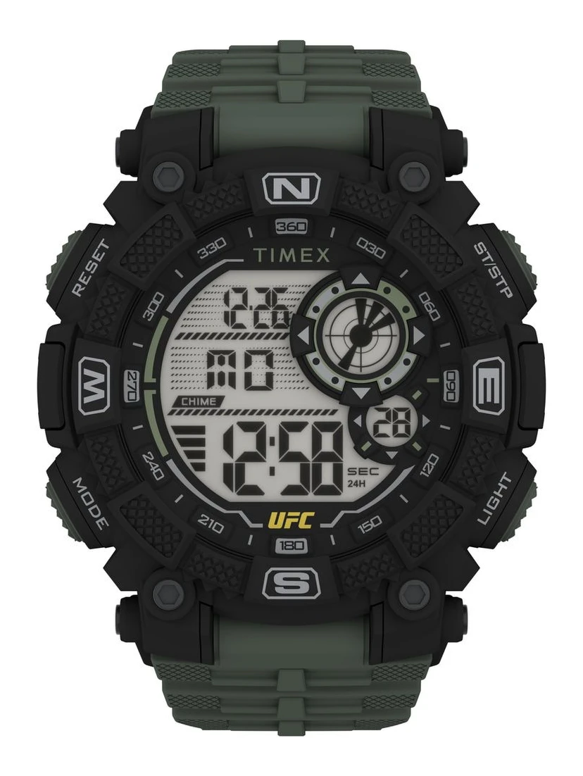 Bicolor Rubber Sport Watch