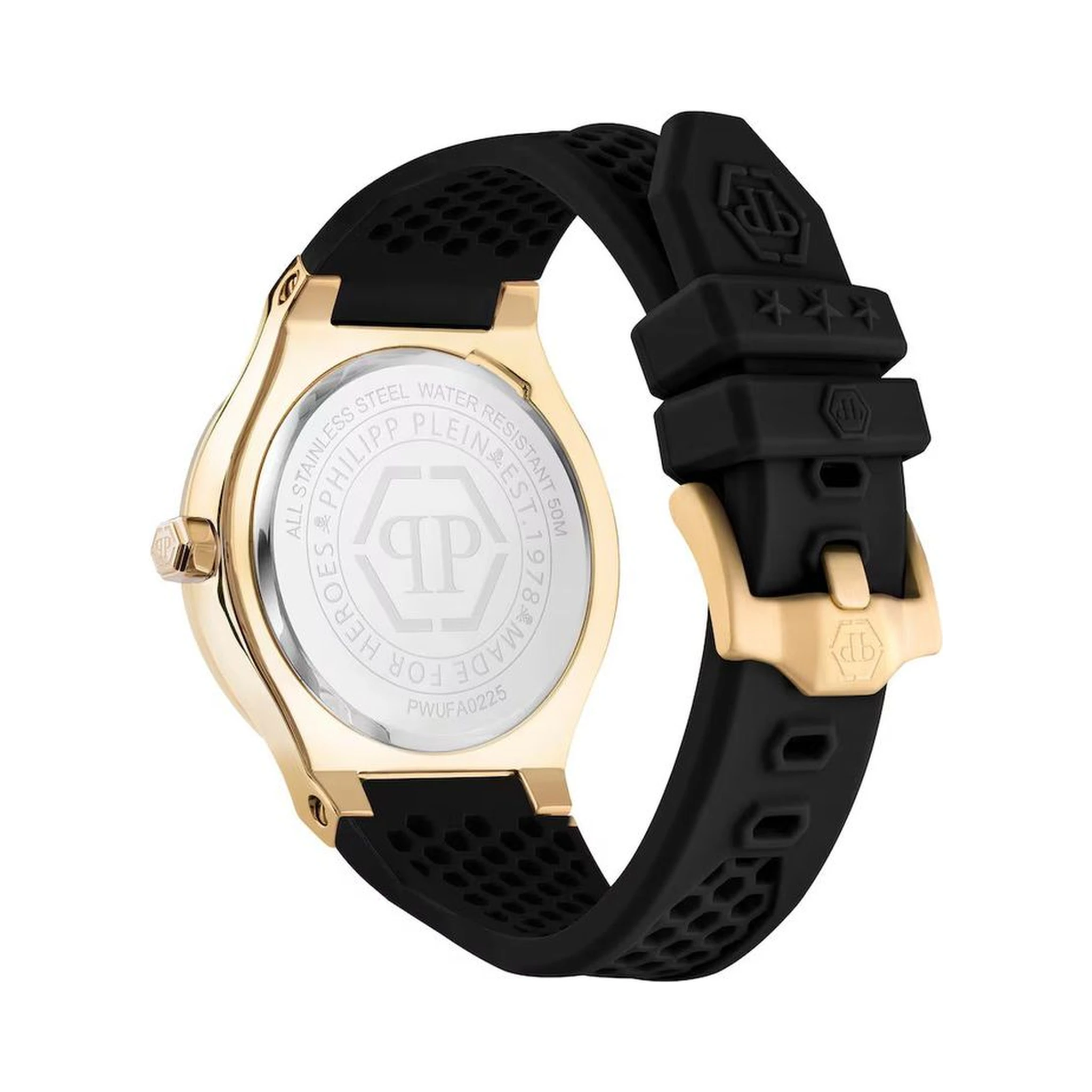 Black Synthetic Dress Watch