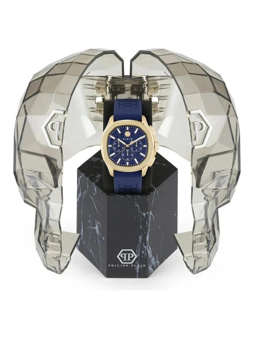 Blue Synthetic Bracelet Watch