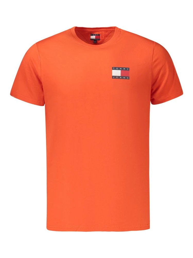 Arancione Cotton Men T-Shirt