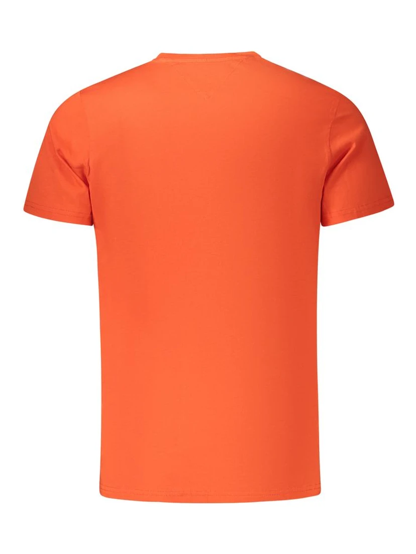 Arancione Cotton Men T-Shirt