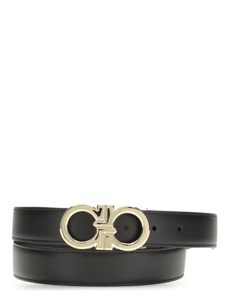 Black Calf Leather Bos Taurus Regular Belt