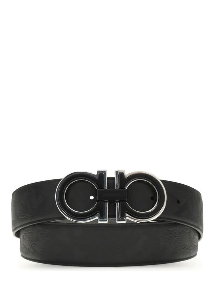 Black Calf Leather Bos Taurus Regular Belt