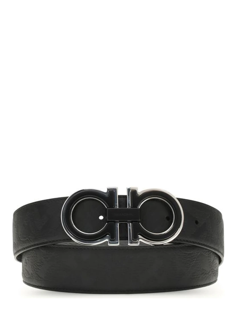 Black Calf Leather Bos Taurus Regular Belt