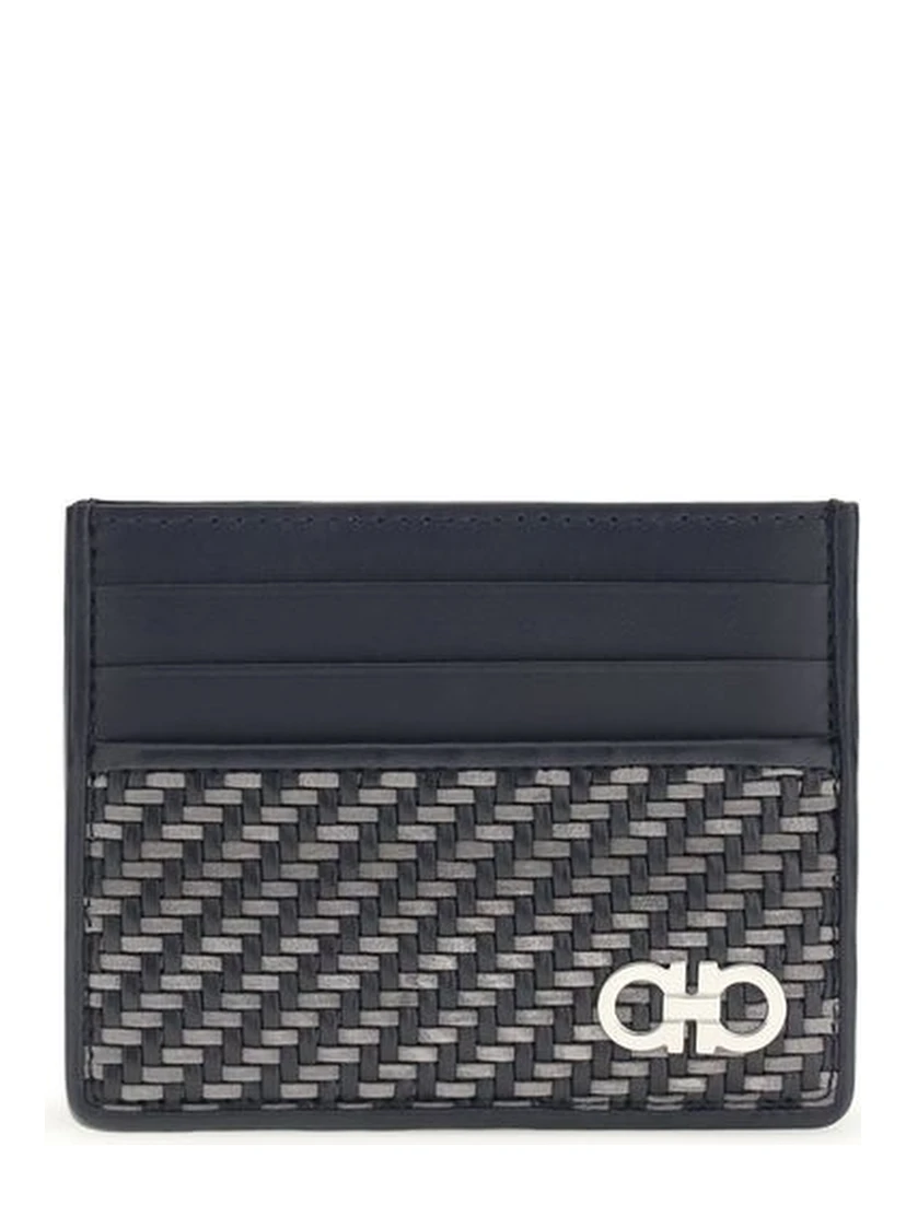 Blue Calf Leather Bos Taurus Wallet