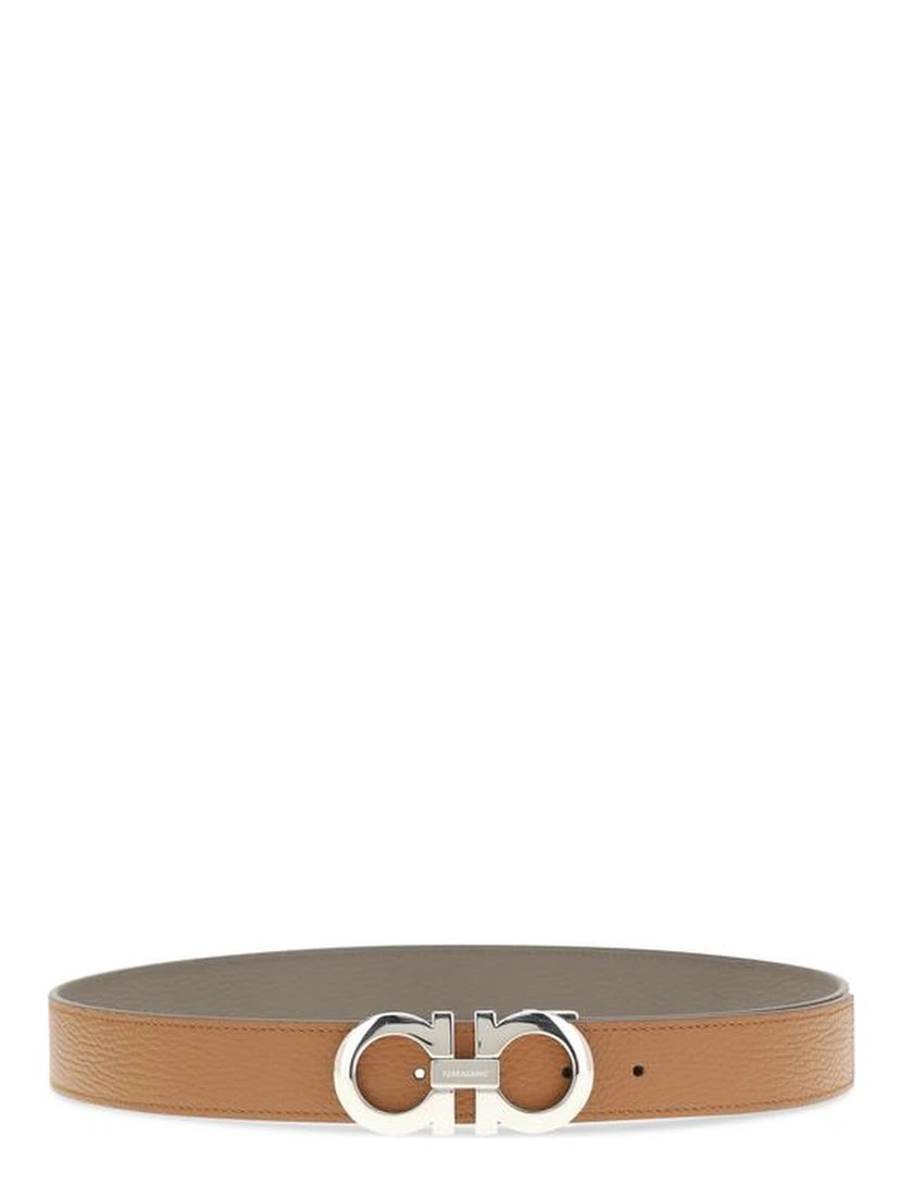 Brown Calf Leather Bos Taurus Belt