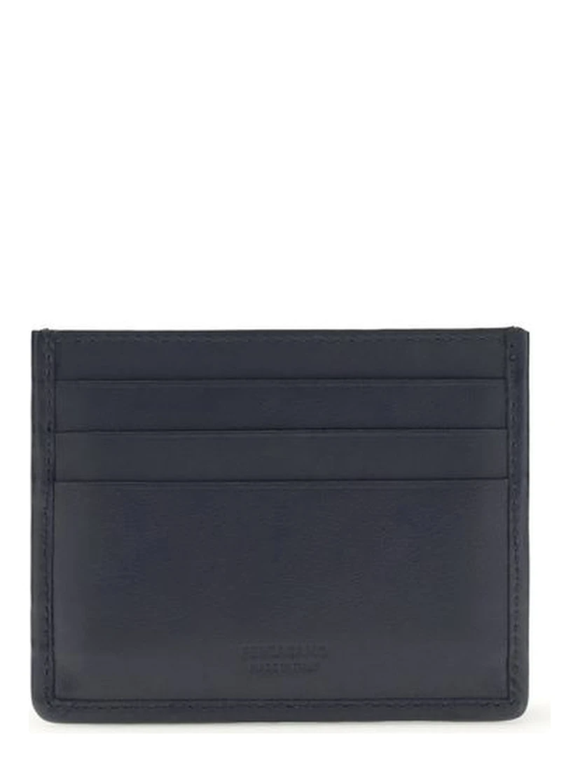 Blue Calf Leather Bos Taurus Wallet